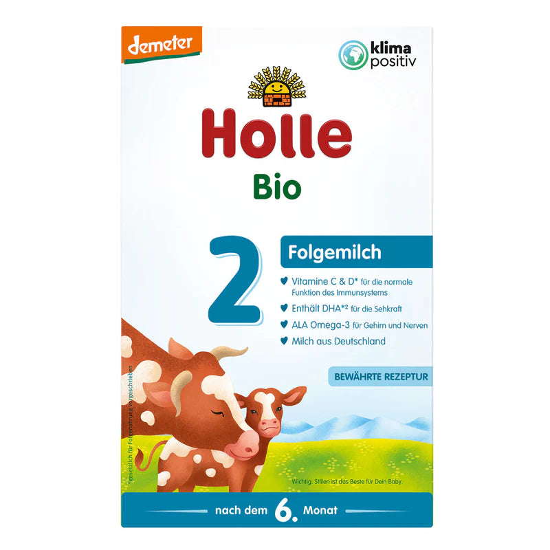 Holle Bio Stage 2 Organic Follow-On Infant Milk Formula 600g