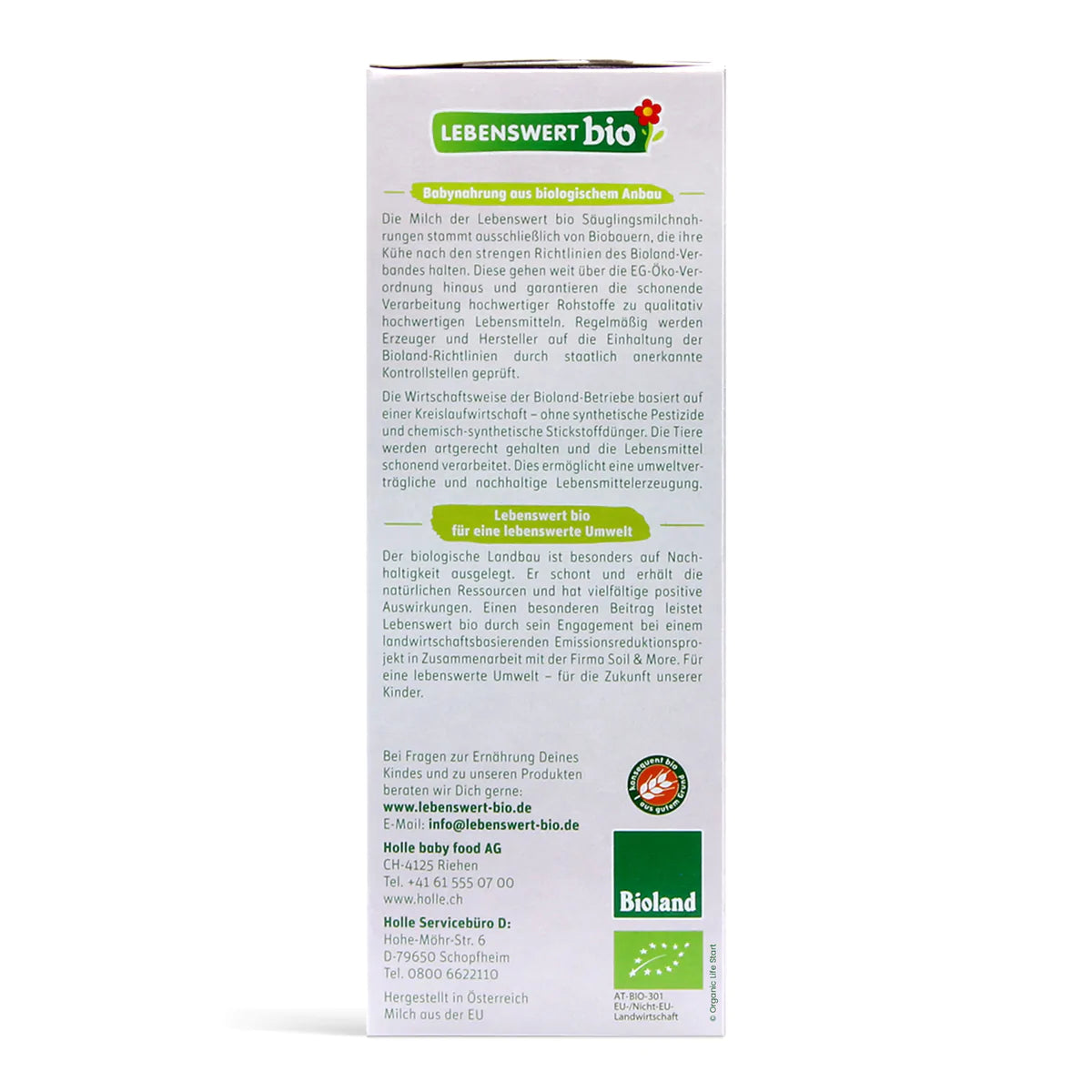 
                  
                    Lebenswert Anfangsmilch Stage 1 Organic Infant Milk Formula
                  
                