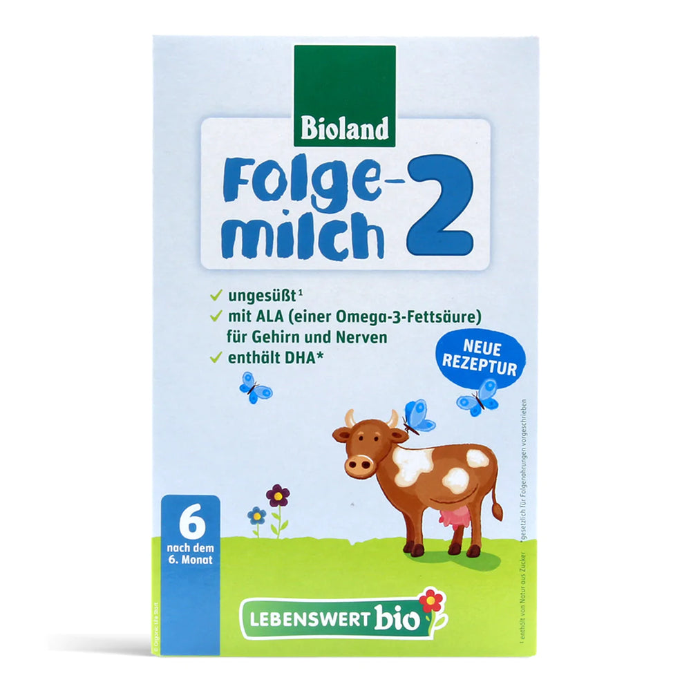 Lebenswert Folgemilch Stage 2 Organic Follow-On Infant Milk Formula