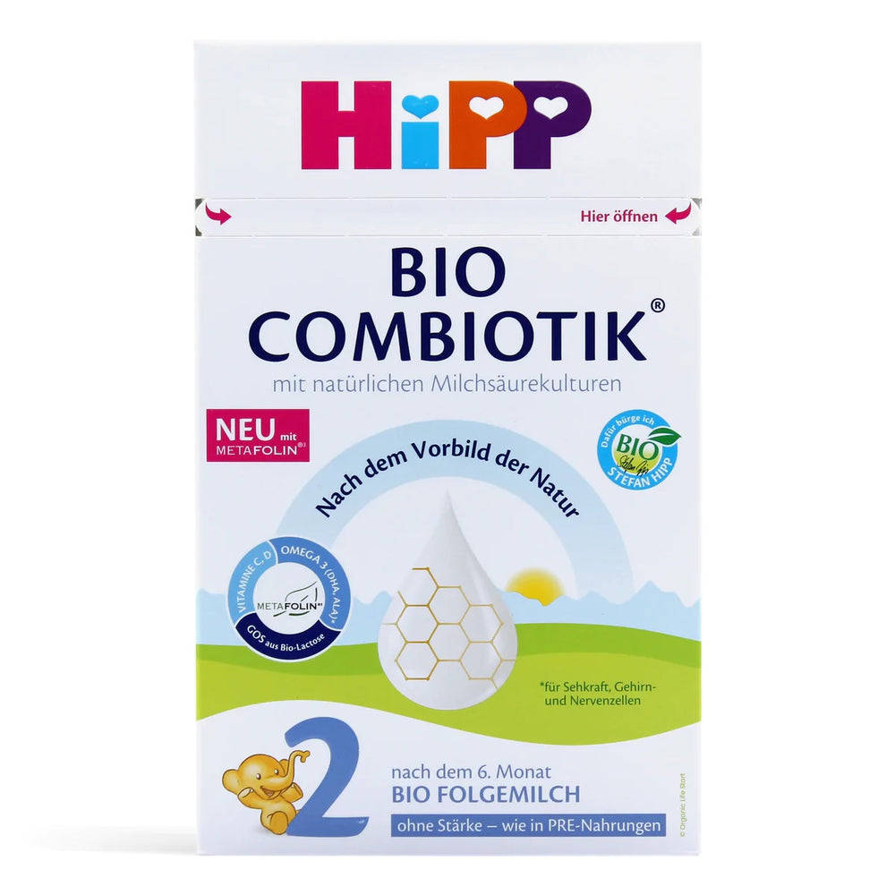 HiPP German Stage 2 - No Starch - Combiotic Organic Baby Formula (600g)